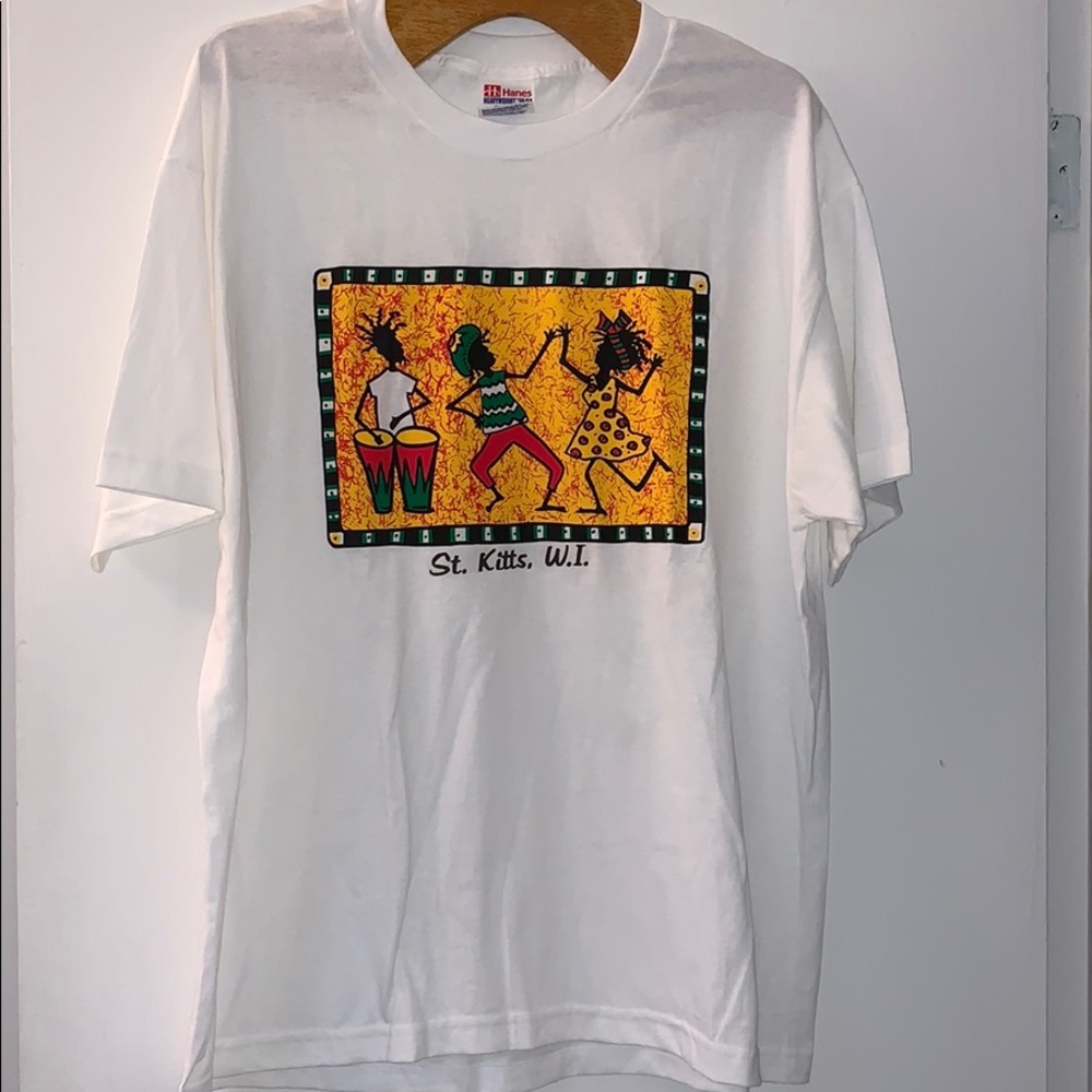 Vintage Men’s,St Kitts great design shirt